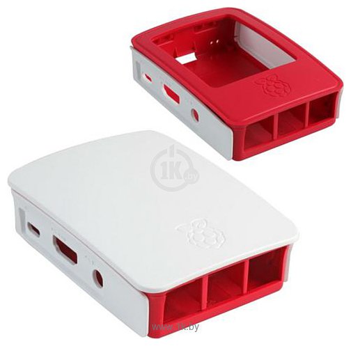 Фотографии Raspberry Pi 3 Case (белый/красный)