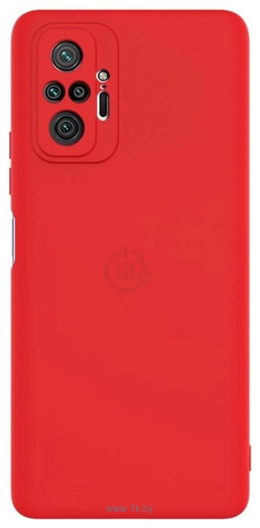 Фотографии Case Liquid для Xiaomi Redmi Note 10 Pro (красный)