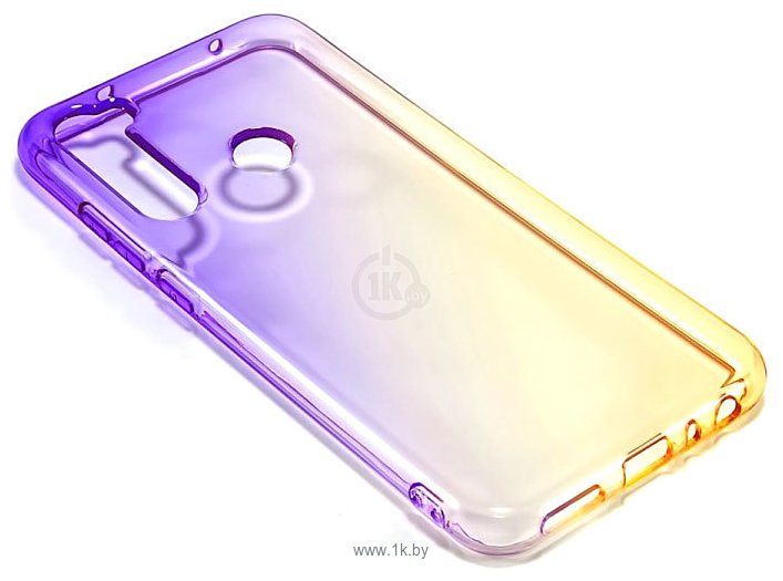 Фотографии Case Gradient Dual для Xiaomi Redmi Note 8T (фиолетово-золотой)