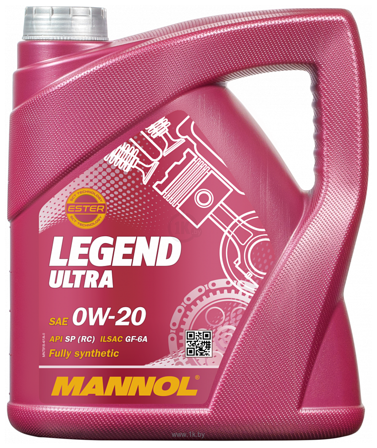 Фотографии Mannol Legend Ultra 0W-20 4л