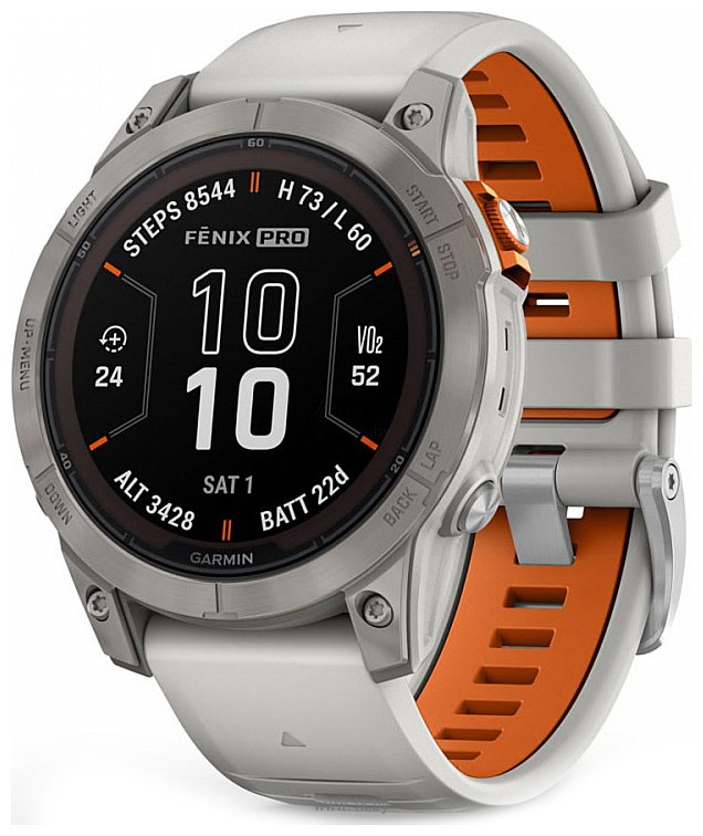 Фотографии Garmin Fenix 7 PRO Sapphire Solar Titanium (010-02777-21)