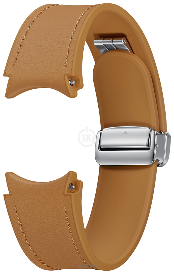 Фотографии Samsung D-Buckle Hybrid Eco-Leather для Samsung Galaxy Watch6 (M/L, коричневый)