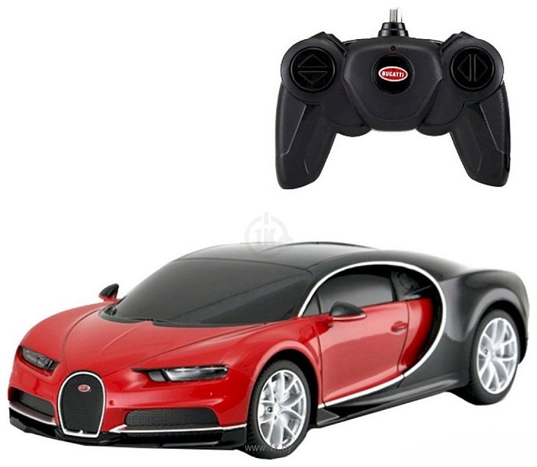 Фотографии Rastar Bugatti Chiron 76100R (красный)