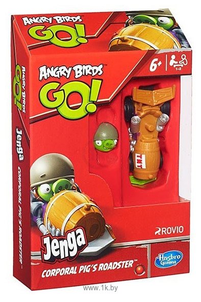 Фотографии Hasbro Angry Birds Jenga "Гонщики" (A6430H)