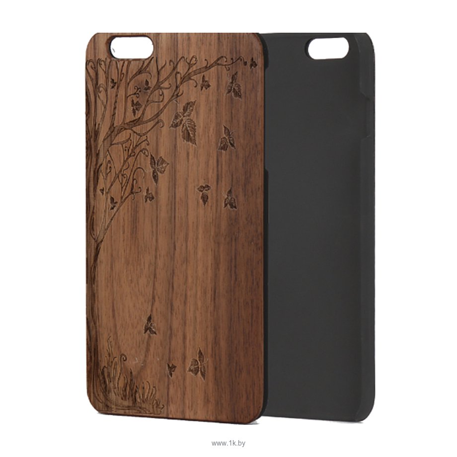 Фотографии Case Wood для Apple iPhone 7/8 (грецкий орех, осень)