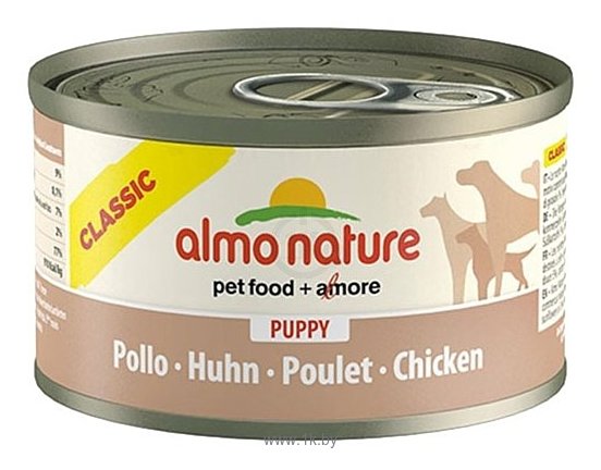 Фотографии Almo Nature (0.095 кг) 1 шт. Classic Puppy Chicken