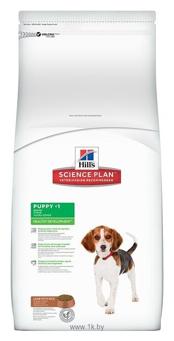 Фотографии Hill's (3 кг) Science Plan Puppy Healthy Development Medium Lamb & Rice