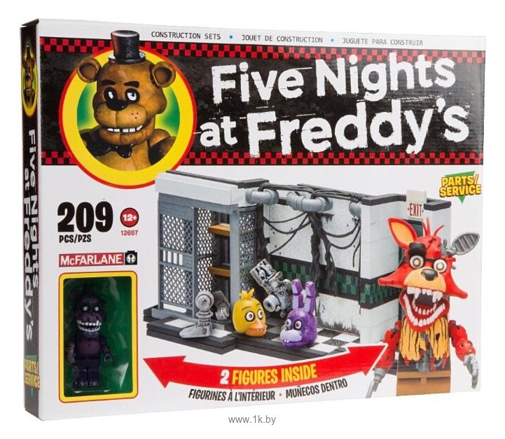 Фотографии McFarlane Toys Five Nights at Freddy's 12697 Запчасти и Сервис