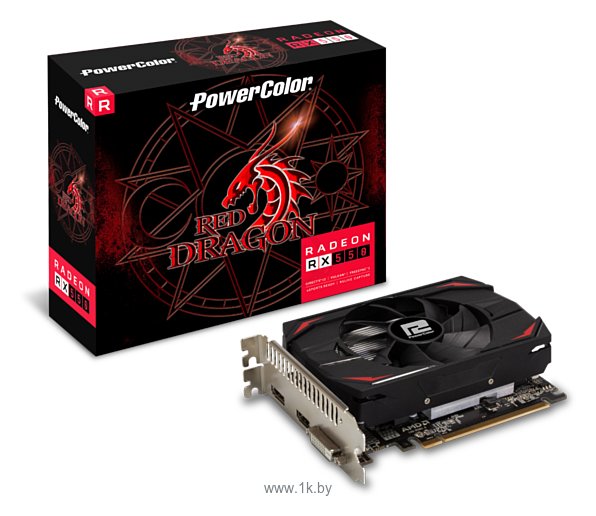 Фотографии PowerColor Red Dragon Radeon RX 550 2048MB (AXRX 550 2GBD5-DH)