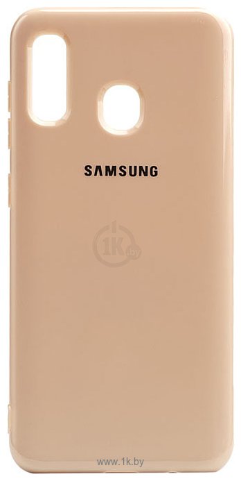 Фотографии EXPERTS Jelly Tpu 2mm для Samsung Galaxy A20/A30 (каменный)