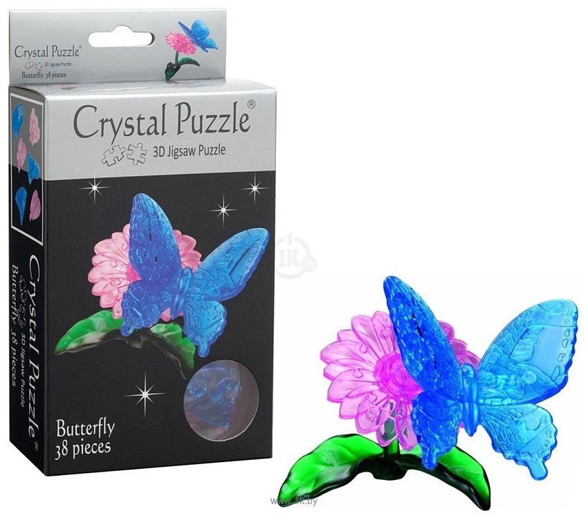 Фотографии Crystal Puzzle Бабочка 90122