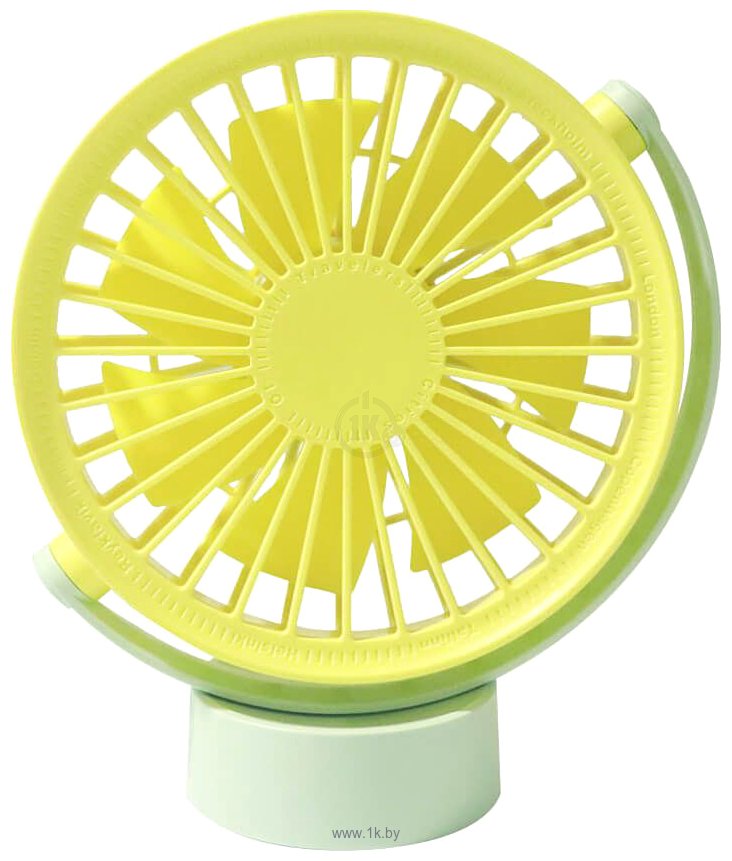 Фотографии Miniso Mini Fan MS-2613D (мятный/желтый)