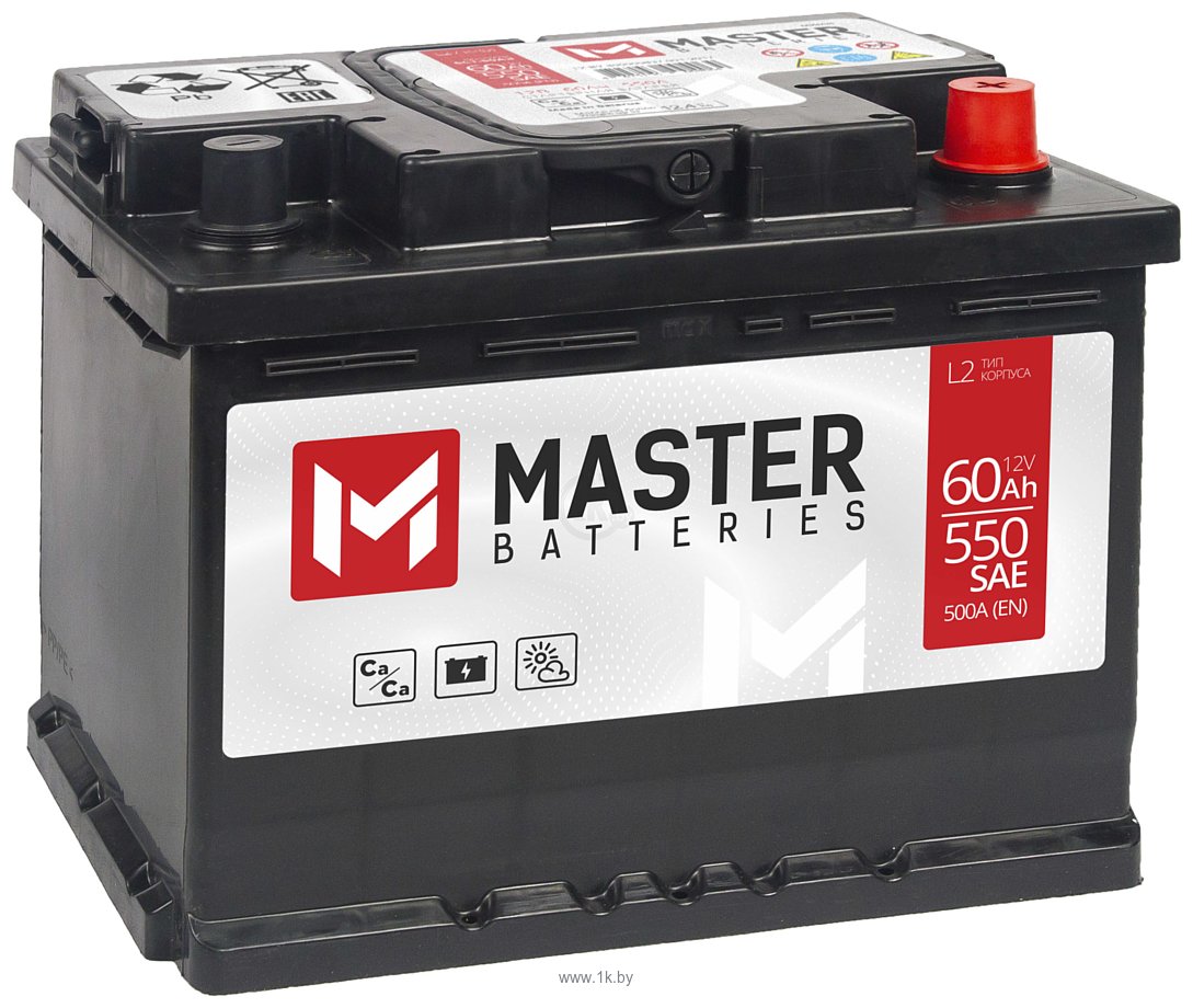 Фотографии Master Batteries 60 Ah MASTER BATTERIES Asia R+
