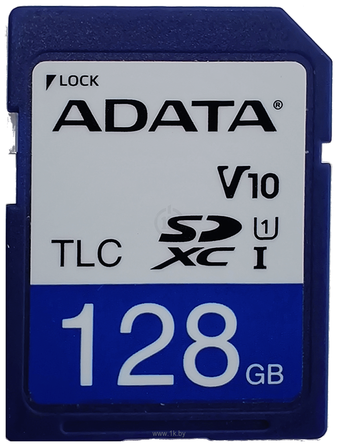 Фотографии ADATA SD Card 128GB, 3D TLC, -25-85 C