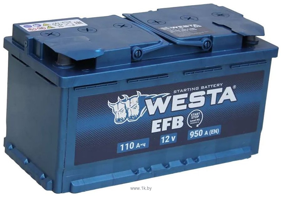 Фотографии Westa EFB 6СТ-110 VLR Euro (110Ah)