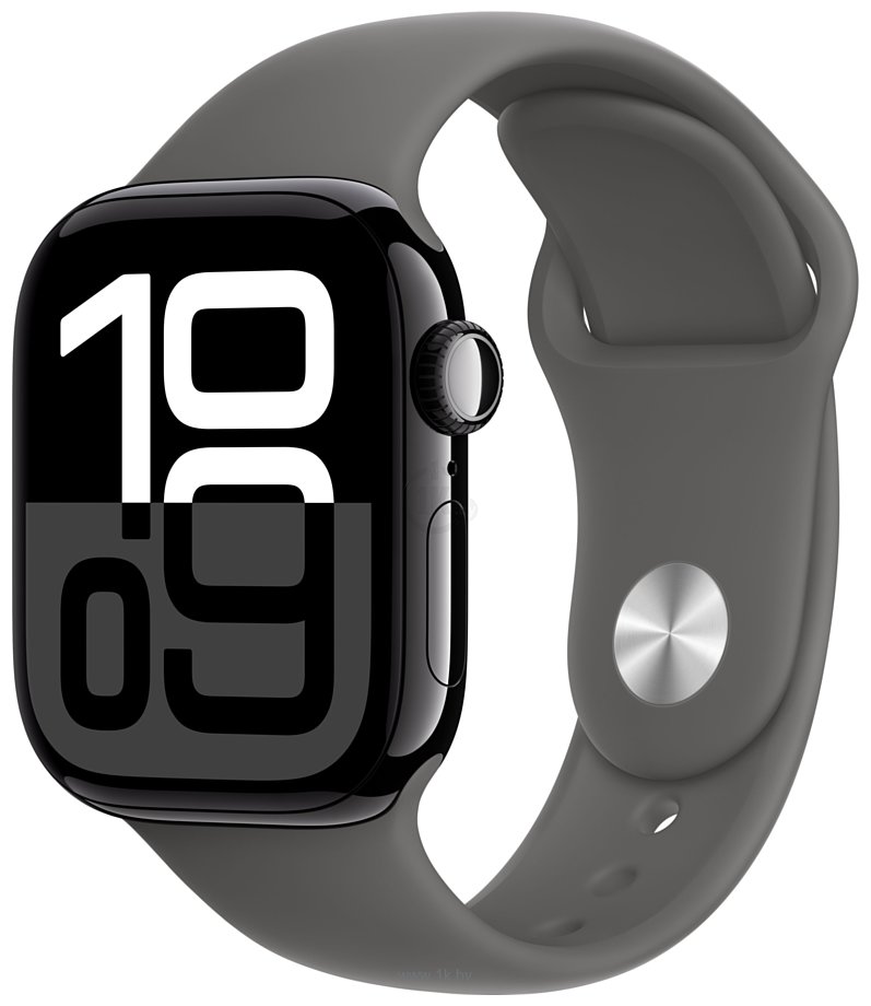 Фотографии Apple Watch Series 10 42 мм (алюминиевый корпус, спортивный силиконовый ремешок S/M)