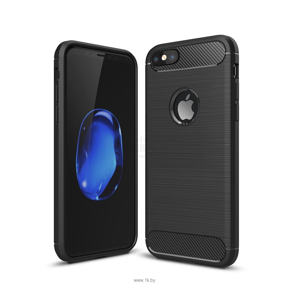 Фотографии Case Brushed Line для Apple iPhone 5/5S (черный)