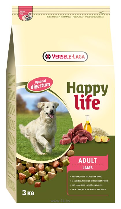 Фотографии Happy life (3 кг) Adult with Lamb