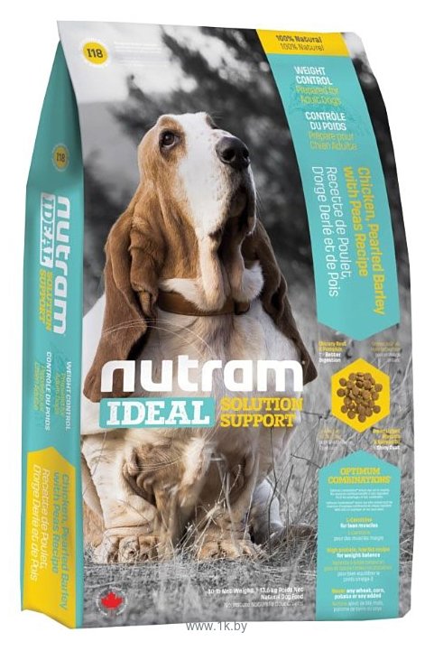 Фотографии Nutram I18 Контроль веса для собак (2.72 кг)