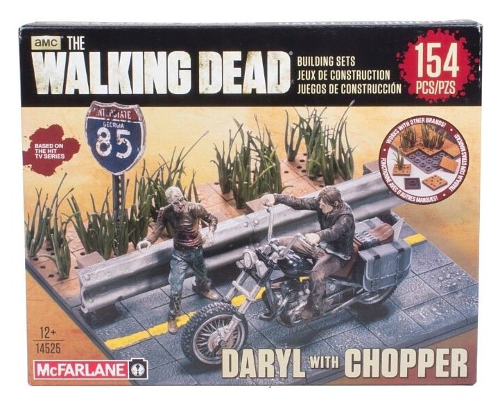 Фотографии McFarlane Toys The Walking Dead 14525 Daryl Dixon with Chopper