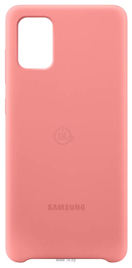 Фотографии Samsung Silicone Cover A71 (розовый)