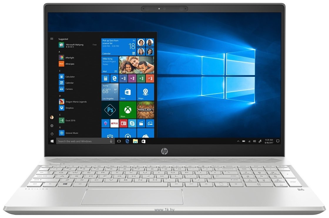 Фотографии HP Pavilion 15-cs3061ur (9PZ30EA)