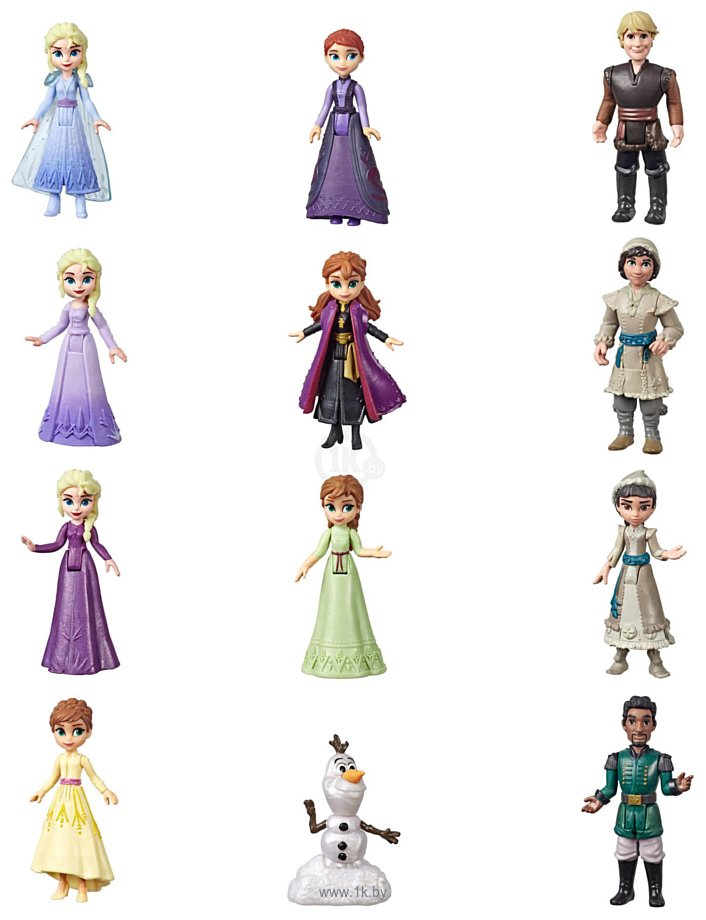 Фотографии Disney Frozen мини-кукла холодн. сердце 2 в закр. упак. в ассорт. E7276
