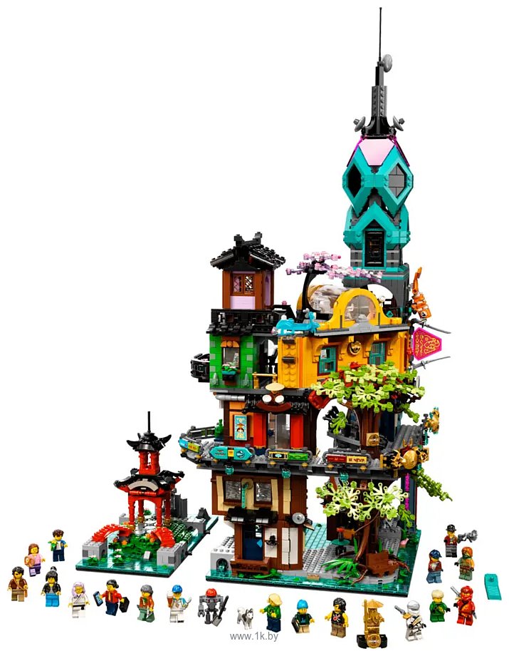 Фотографии LEGO Ninjago 71741 Сады Ниндзяго-Сити