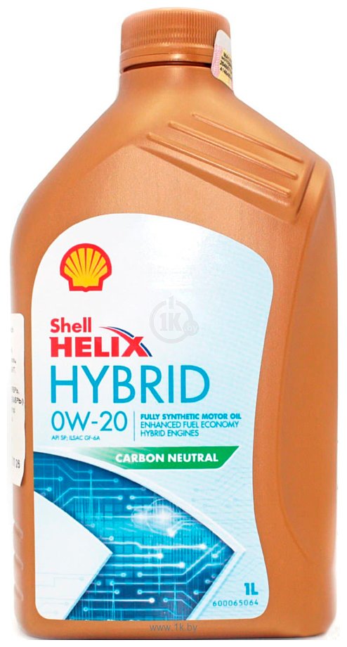 Фотографии Shell Helix Hybrid 0W-20 1л