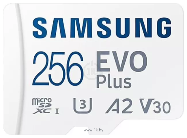 Фотографии Samsung EVO Plus 2024 microSDXC 256GB (с адаптером)