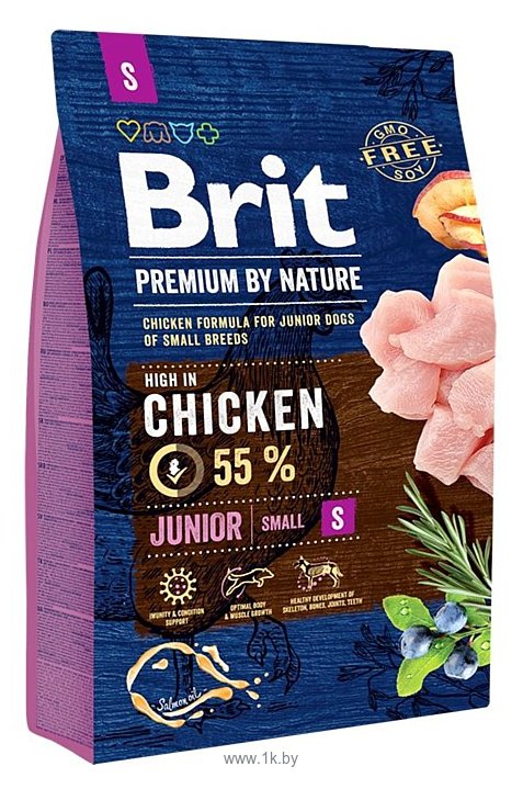 Фотографии Brit (3 кг) Premium by Nature Junior S