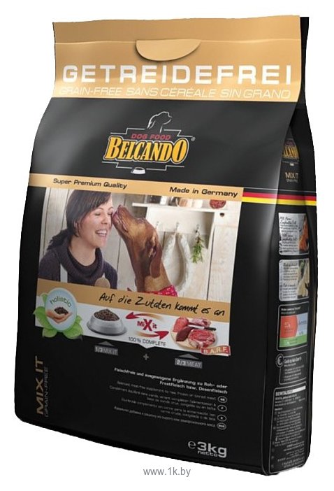 Фотографии Belcando Mix it GF для собак склонных к аллергии для всех пород на основе амаранта (3 кг)