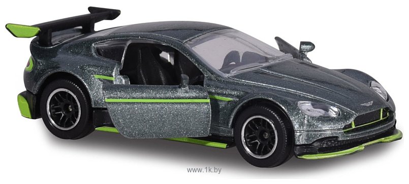 Фотографии Majorette Premium 212053052 Aston Martin Vantage GT8 (черный/зеленый)