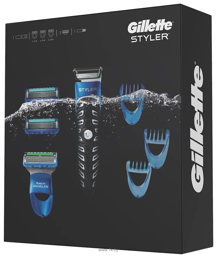 Фотографии Gillette Styler Fusion ProGlide (без подставки, картонная упаковка)