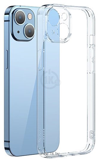 Фотографии Baseus SuperCeramic Series Glass Case для iPhone 14 (прозрачный)