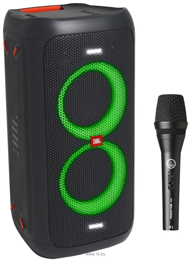 Фотографии JBL PartyBox 100 + микрофон AKG P3 S