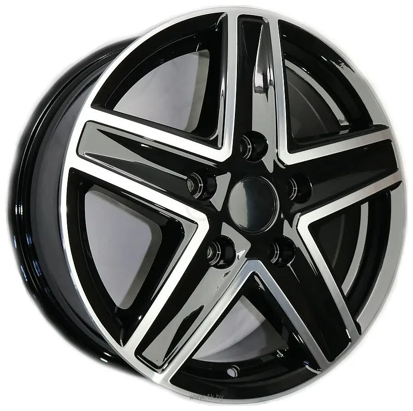 Фотографии Replica Replikey B237 6.5x16/5x108 D65.1 ET42 BK/FP