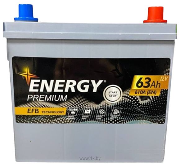 Фотографии Energy Premium EFB R+ (63Ah)