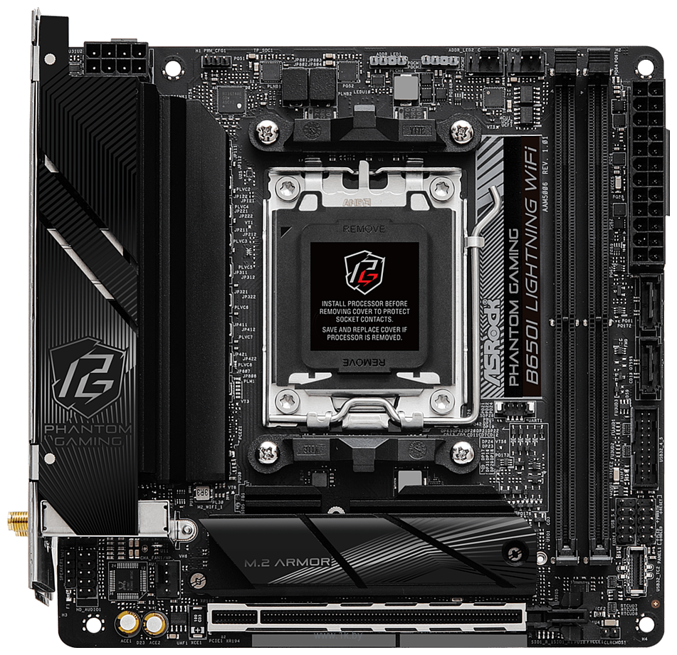 Фотографии ASRock B650I Lightning WiFi