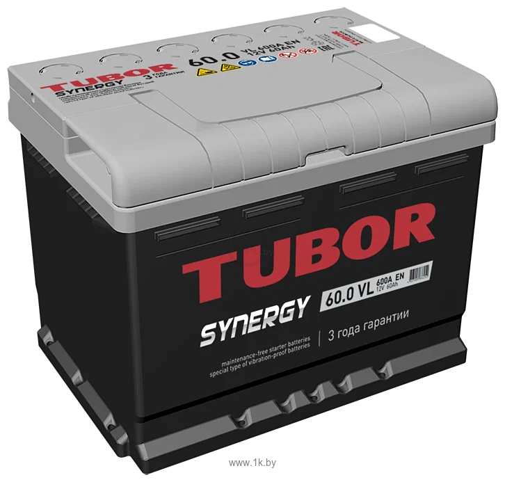 Фотографии Tubor Synergy R+ низ (60Ah)