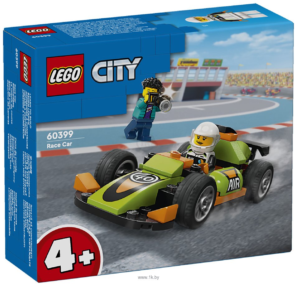 Фотографии LEGO City 60399 Зеленый гоночный автомобиль