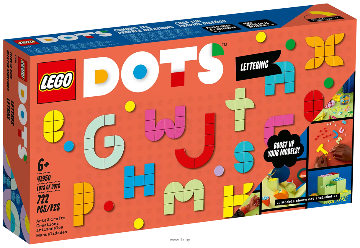 Фотографии LEGO DOTS 41950 Большой набор тайлов