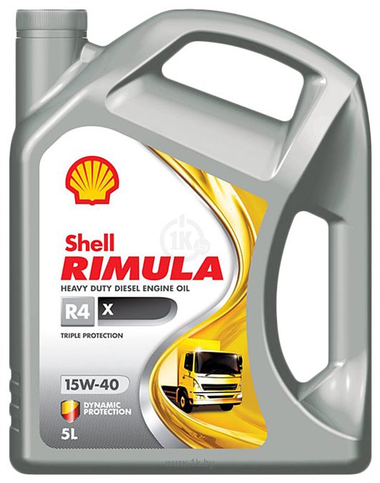 Фотографии Shell Rimula R4 X 15W-40 5л