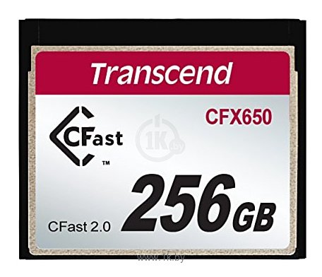Фотографии Transcend CFX650 CompactFlash 256GB
