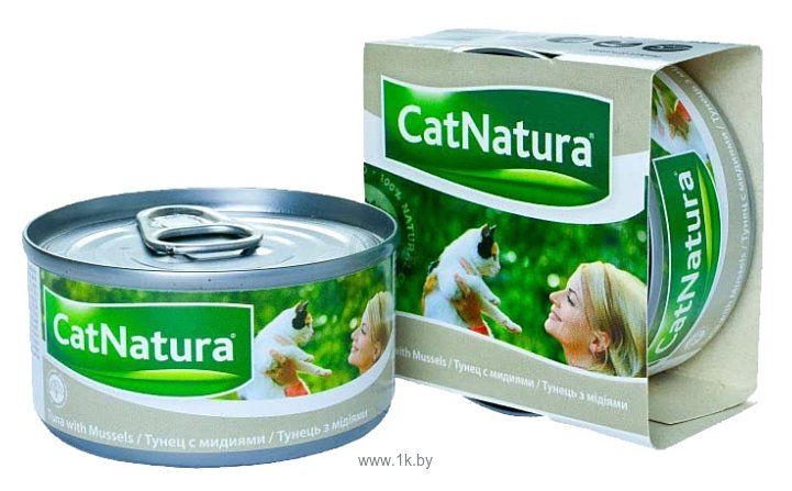 Фотографии CatNatura Тунец с мидиями (0.085 кг) 1 шт.