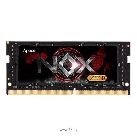 Фотографии Apacer NOX DDR4 3200 SO-DIMM 8GB