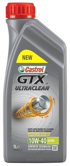 Фотографии Castrol GTX Ultraclean 10W-40 A3/B4 1л