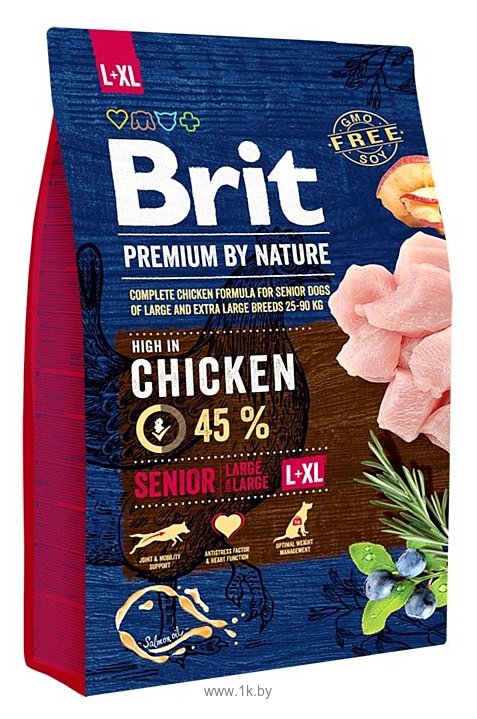 Фотографии Brit (3 кг) Premium by Nature Senior L+XL