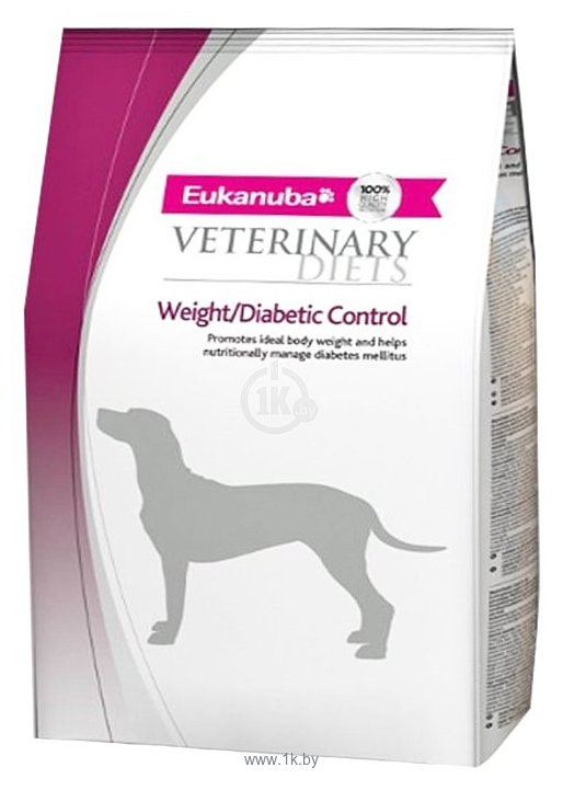Фотографии Eukanuba Veterinary Diets Weight Diabetic Control For Dogs (1 кг)