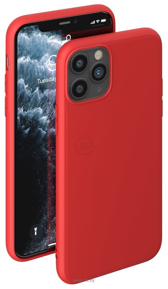 Фотографии Deppa Gel Color Case Basic для Apple iPhone 11 Pro (красный)
